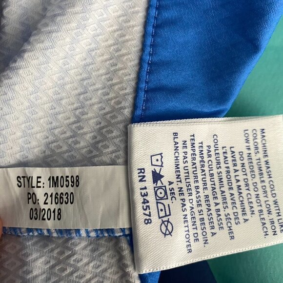 Vineyard Vines Peaks Island Board Shorts Bottom Men's Size 40 Striped SW-1666‎ - Picture 11 of 12